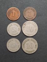 Lot Münzen Kaiserreich von 1 Pfennig 1890 bis 10 Pfennig 1892 Thüringen - Rudolstadt Vorschau