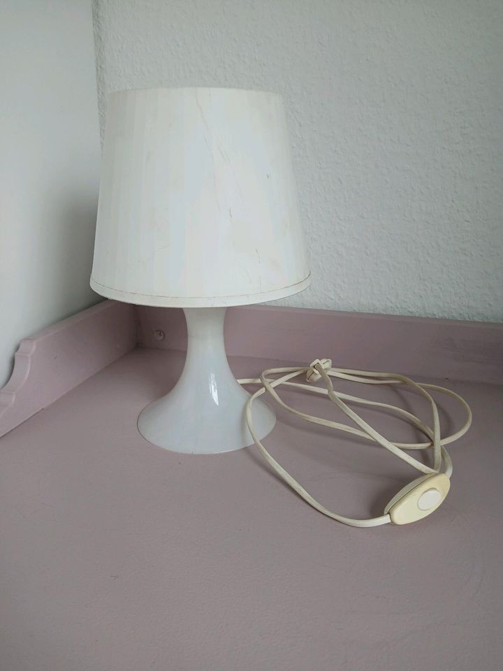 Vintage Retro Lampe, 70ziger Jahre Plastelampe in Wismar