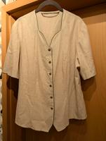 Hübsche Trachten-Bluse Arno Lindner Modell 42 beige grün / Leinen Niedersachsen - Uslar Vorschau