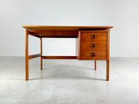 Mid Century Schreibtisch Gasvig Mobler Arne Vodder Teak Berlin - Charlottenburg Vorschau