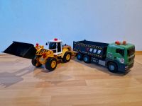 Dickie Toys Truck und Bagger Auto Sandkasten Spielzeug Baustelle Berlin - Hohenschönhausen Vorschau