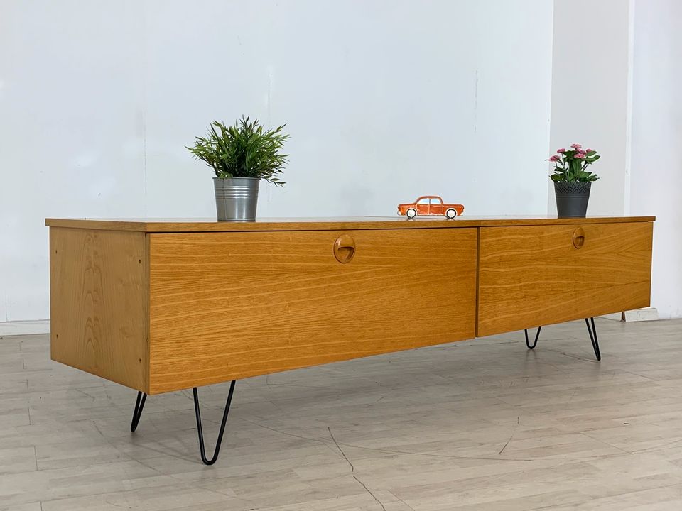 MID CENTURY HELLERAU SIDEBOARD SCHRANK KOMMODE LONGBOARD VINTAGE in Berlin