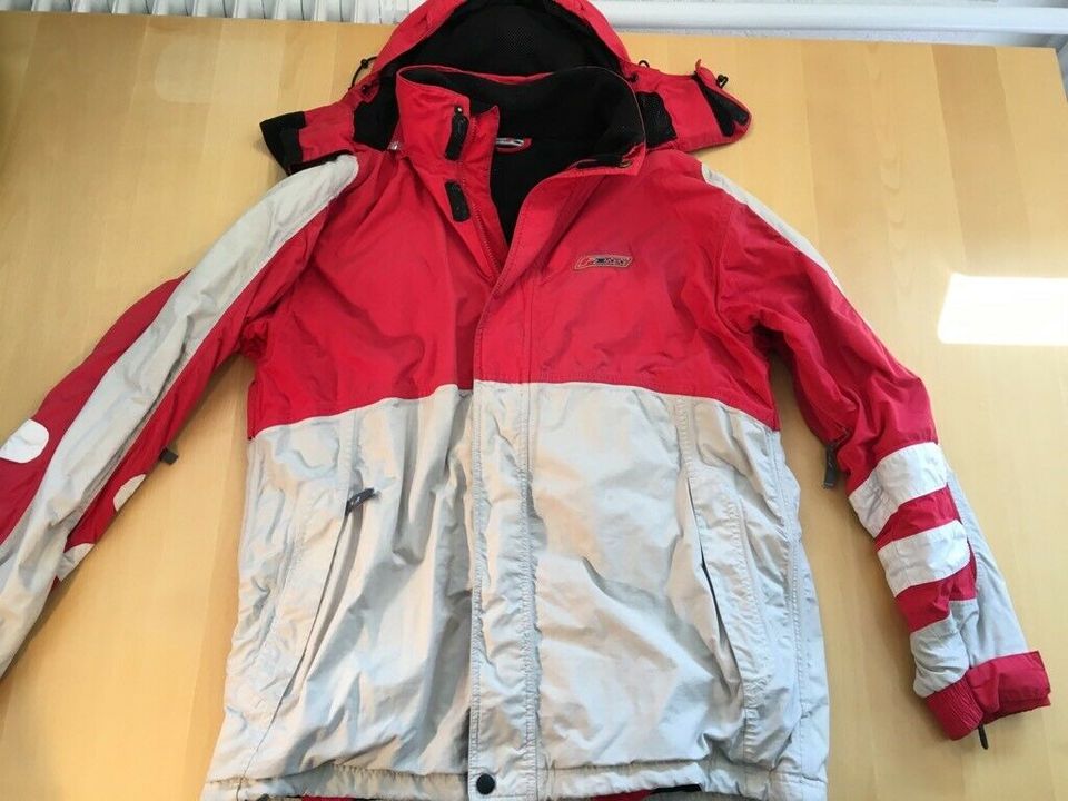 F2 Snowboard Jacke Skijacke Rot Weiß M TOP in Pentling