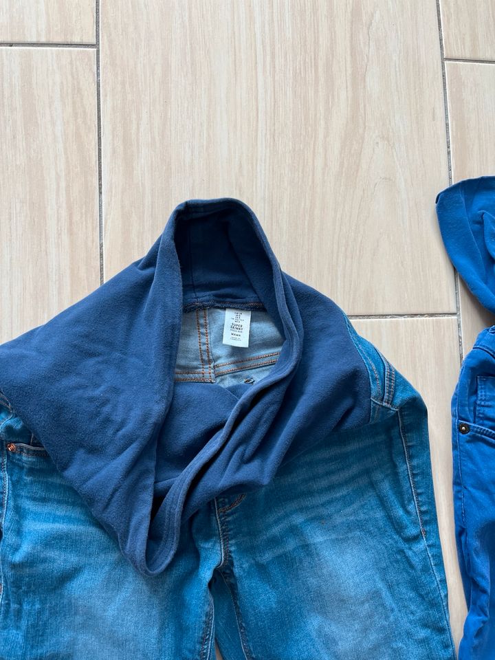 Umstandsmode 3 Jeans Größe M 38 blau in Rauenberg