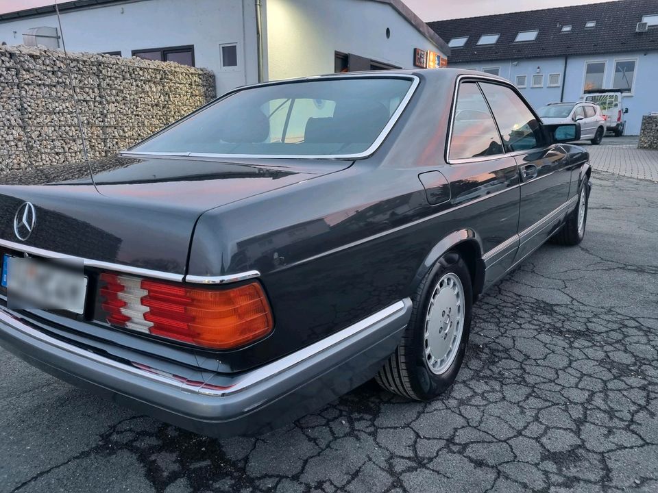 Mercedes W 126 560 SEC mit H Abnahme in Tuchenbach