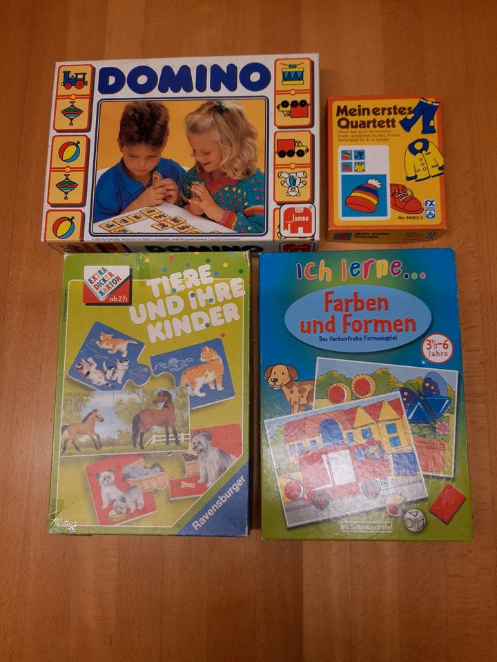 Spiele, Domino, Vorschule, Lernspiel,Schmidt, Ravensburger, Jumbo in Witten