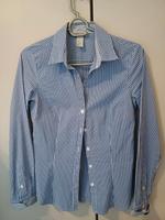 H&M Bluse, Gr 34, blau weiß Hessen - Ulrichstein Vorschau