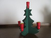 Tannenbaum, alt, Holz, mit Kerzenhalter, Dekoration, Weihnachten Baden-Württemberg - Heddesheim Vorschau