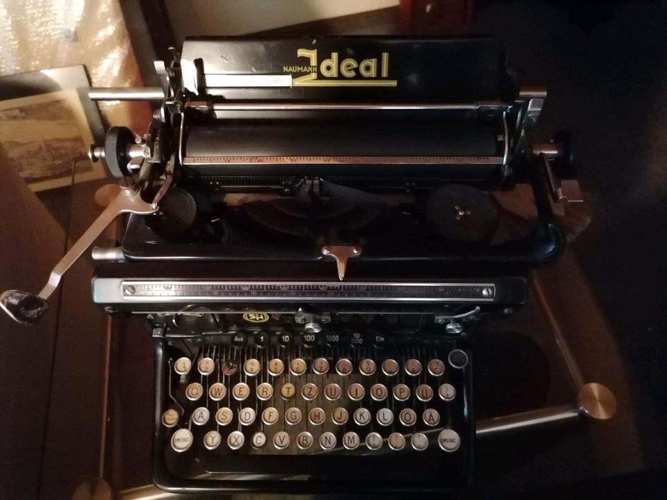 Seidel&Naumann Schreibmaschine antik schwarz in Düsseldorf
