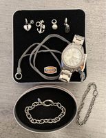 Schmuckset Fossil Uhr  Kette Armband Charm Nordrhein-Westfalen - Krefeld Vorschau