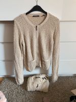 Esprit Strickjacke M 38 beige Jacke Zipper cardigan Pullover Hessen - Stadtallendorf Vorschau