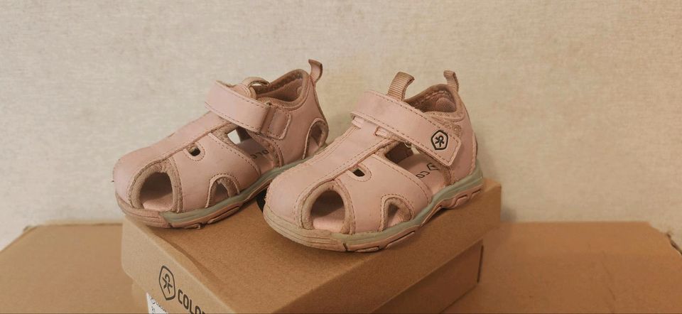 Color Kids Kinderschuhe Sommer Sandalen Leder Gr. 21 in Saarwellingen