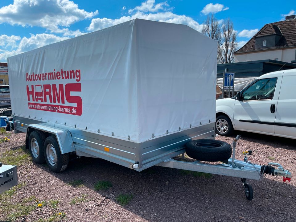 Auto Anhänger pkw Anhänger Trailer mieten  Halle Leipzig Harms in Halle