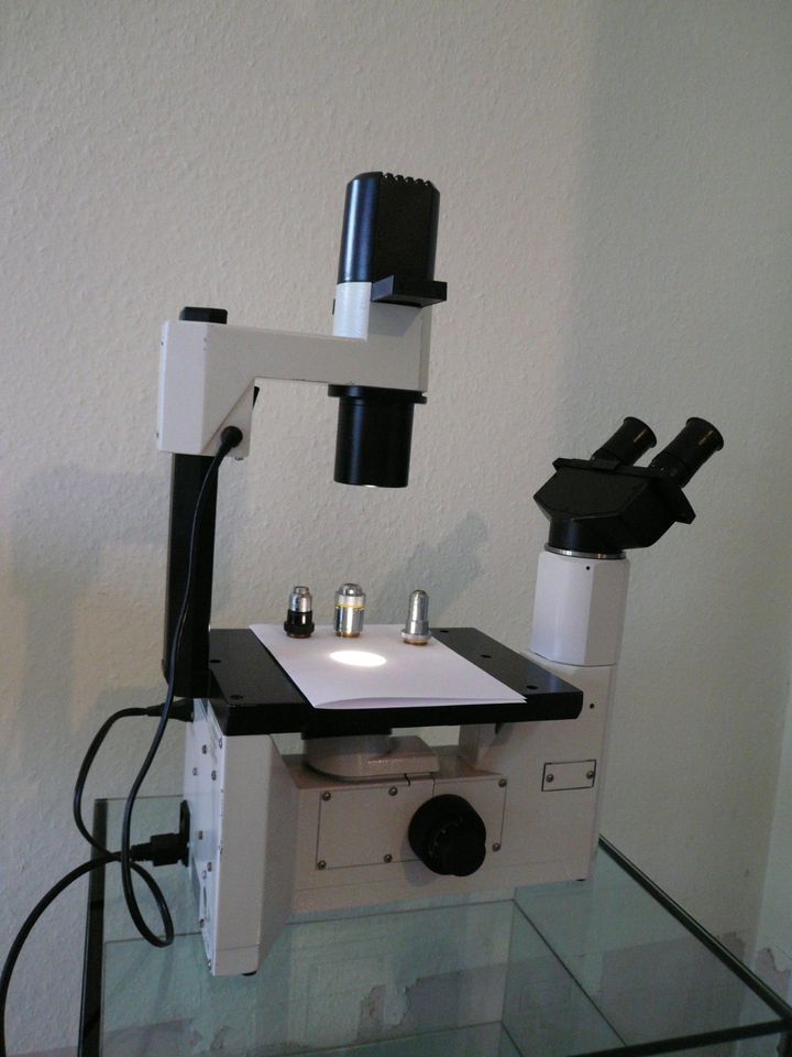 Leica DMIL * Invers Mikroskop * Labor * Phaco * Phasenkontrast in Osnabrück