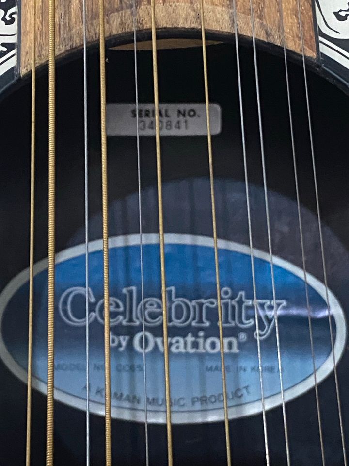 Ovation Celebrity 12 saitig mit Tasche E Gitarre in Dortmund