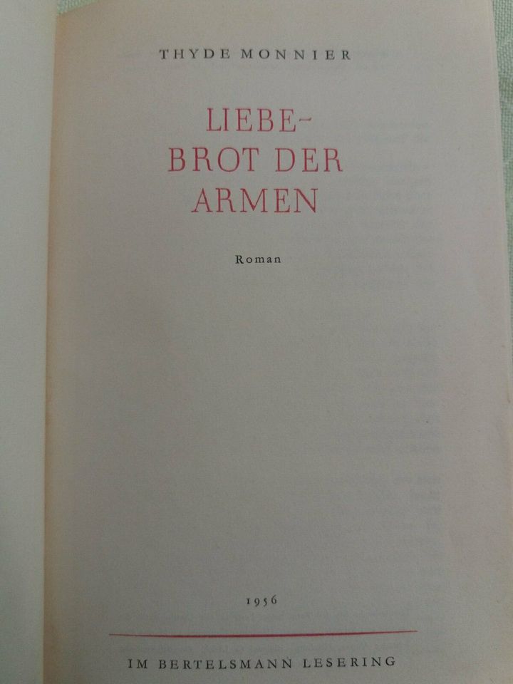 Liebe Brot der Armen - Thyde Monnier in München