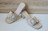 Kennel & Schmenger Leder Sandalen Pantoletten BROOKE Beige 40,5 Nürnberg (Mittelfr) - Nordstadt Vorschau