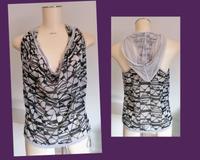Zumba Wear Sport Netz Shirt Gr M L Kapuze Schwarz Weiß Nordrhein-Westfalen - Blomberg Vorschau