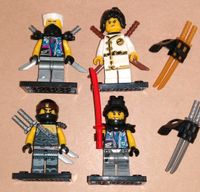 4 Ninjas Set Ninjago Samurai Ronin Minifiguren  Klemmbausteine Kiel - Schilksee Vorschau