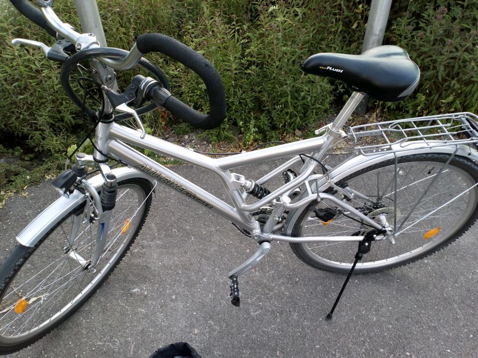 Fischer Style Aluminium Fahrrad, älter, gebraucht, guter Zustand in Blaustein