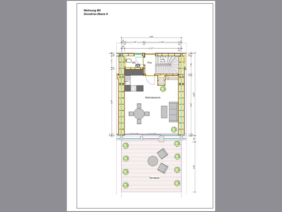 Neustadt 67433, 3Zimmer Wohnung, Garten, 2 Terrassen in Rheinland