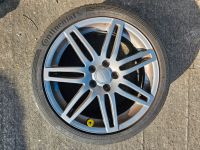 Audi Doppelspeichenfelge 7,5 x 18" ET 54, Sportcontact5 225/40 Sachsen-Anhalt - Teutschenthal Vorschau