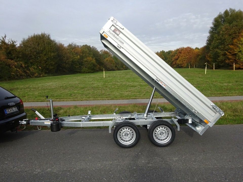 Humbaur HUK272715 Alu Rückwärtskipper 268x150x30cm 2700kg GG NEU in Gelsenkirchen