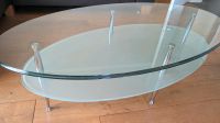 Oval Coffee Table | Couchtisch | Glas | 130 x 70 x 38 cm Hessen - Dreieich Vorschau