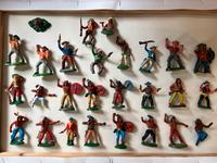 DDR Figuren Indianer Cowboys Ritter Soldaten Tiere Gummi Sachsen-Anhalt - Halle Vorschau