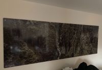 Panorama Bild Alu-Dibond 270x90 cm Motiv Wald mit Bachlauf Baden-Württemberg - Weissach Vorschau