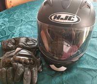 Motorradhelm für Männer Größe L60 schwarz HJC Helmet IS-16 Bayern - Kirchseeon Vorschau