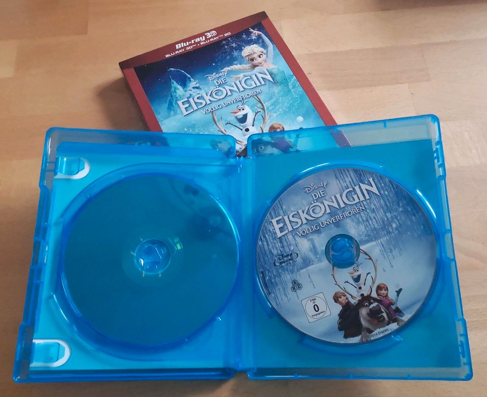 Die Eiskönigin 2D + 3D Frozen bluray Disney in Marktoberdorf