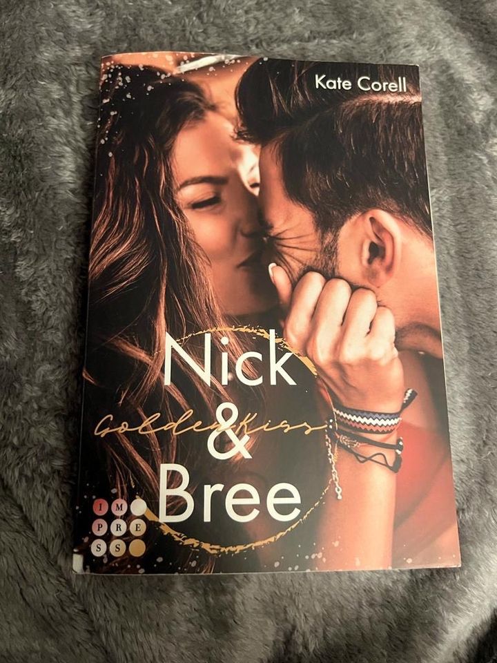 Buch Nick & Bree Golden Kiss von Kate Corell SIGNIERT! in Bodenheim