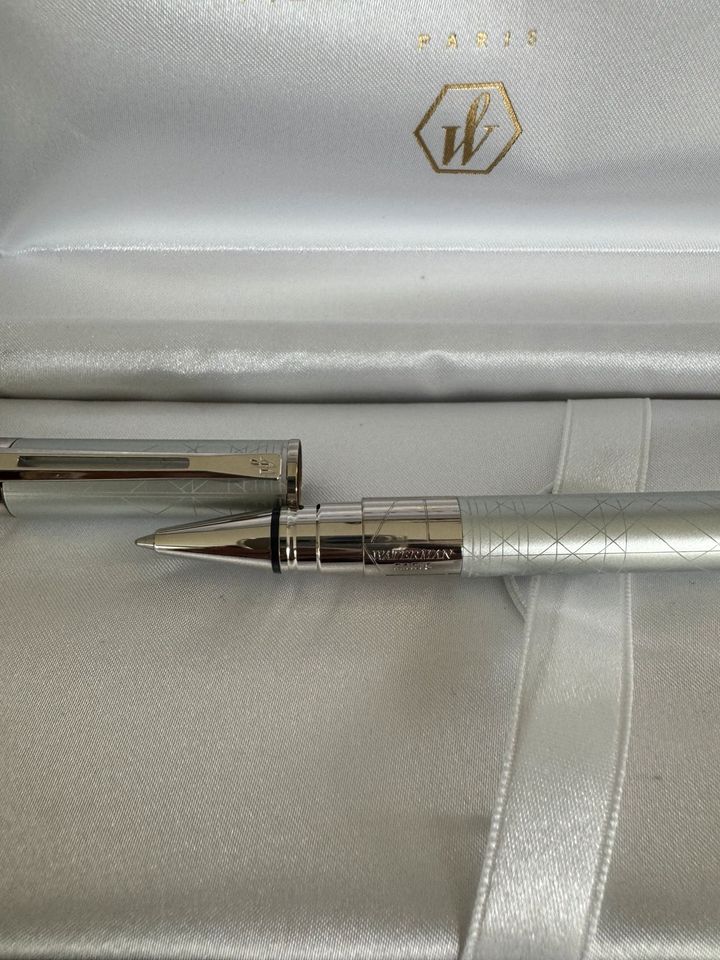 Waterman Perspective Rollerball Tintenroller Silver C.C. , neu in Hamburg