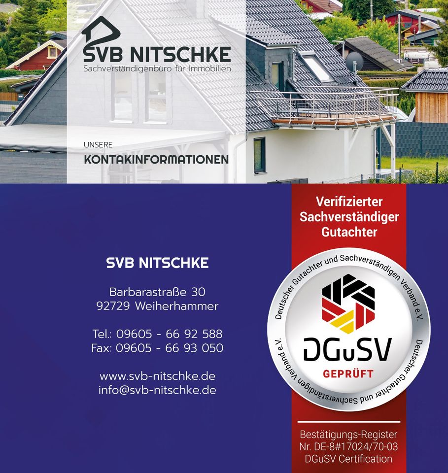 Gutachten/Verkehrswert - Haus/Wohnung kaufen - Oberviechtach in Oberviechtach