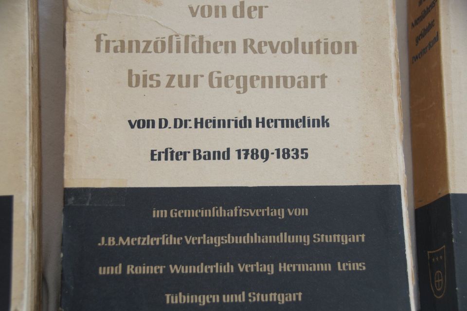 3 Bände CHRISTENTUM IN DER MENSCHHEITSGESCHICHTE v. 1955 in Salzgitter