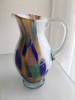Glasvase mit Henkel und tollen Farben, 22 cm hoch Niedersachsen - Reppenstedt Vorschau