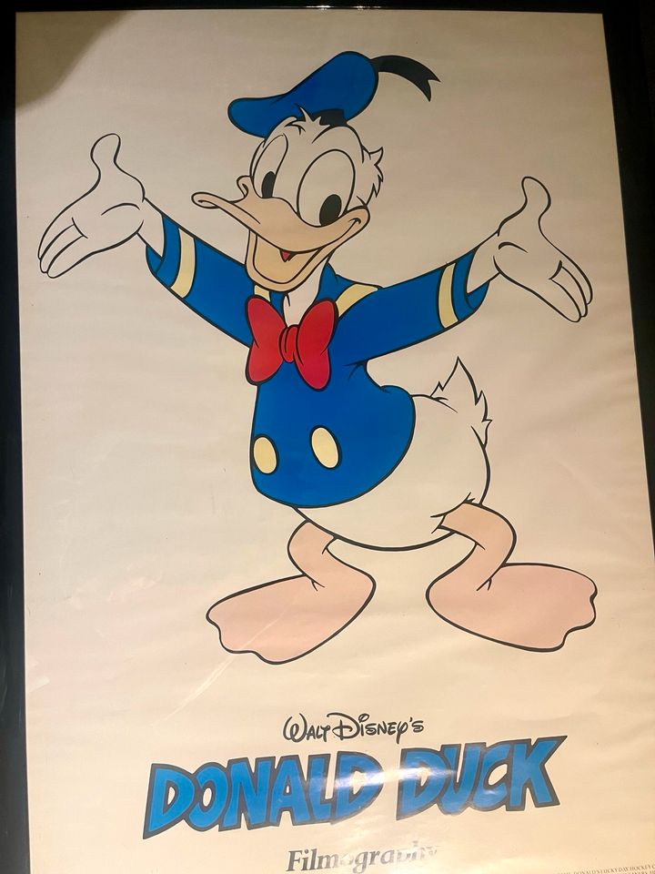 Donald Duck Poster im Bilderrahmen (80x60) in Metelen