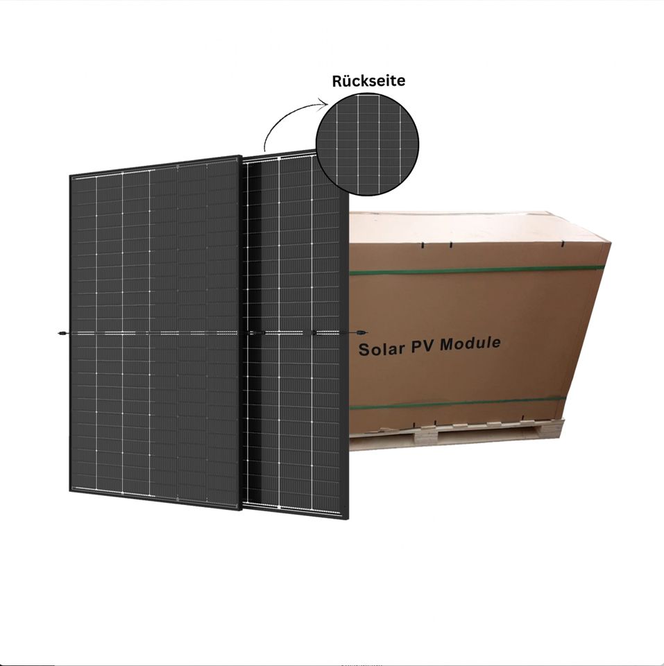 ☀️Vorbestellungspreis KW21 Solarmodul GlasGlas 440W Black Frame☀️ in Hamburg