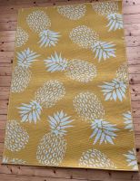 Teppich (gelb) mit Ananas Muster West - Höchst Vorschau
