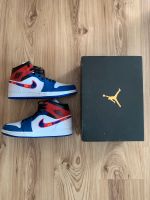 Nike Jordan 1 Mid Multi-Color Swoosh Nordrhein-Westfalen - Wilnsdorf Vorschau