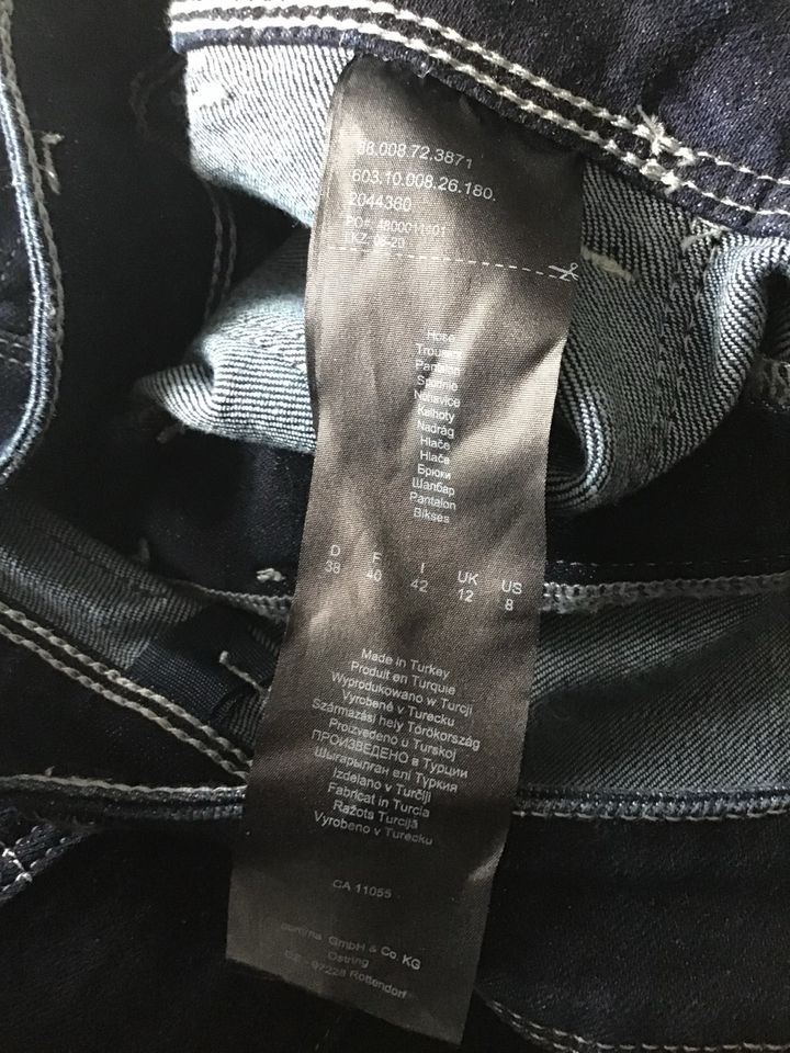 Comma Jeans Größe 38, weitem Bein, blau,neu mit Etikett in Lennestadt