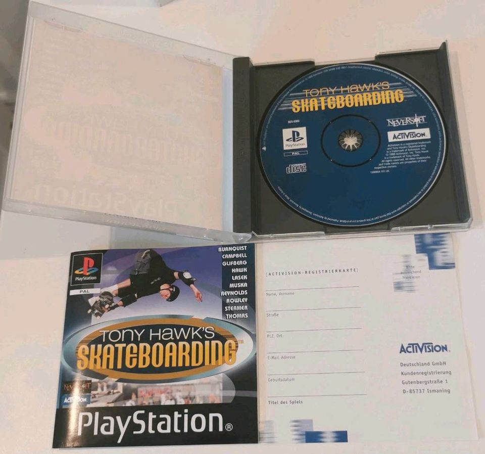 Tony Hawk's Skateboarding PS1 in Neu Wulmstorf