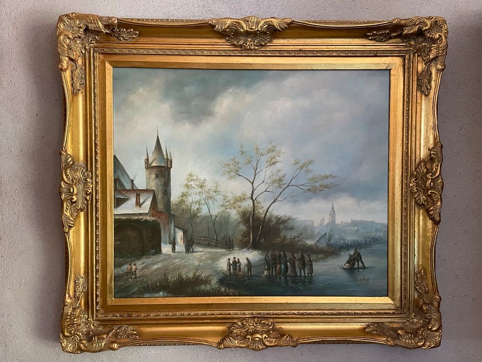 Antik Ölgemälde Öl Leinwand Landschaft Gemälde Bild in Nordrhein-Westfalen  - Hagen | Kunst und Antiquitäten gebraucht kaufen | eBay Kleinanzeigen ist  jetzt Kleinanzeigen