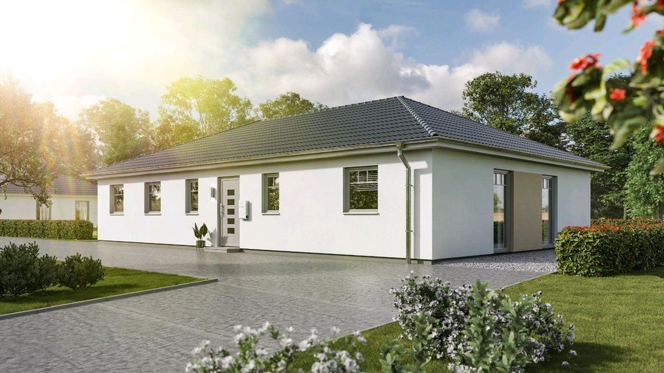 Der massive Bungalow für Familien- mit neuester Technik in Merzig