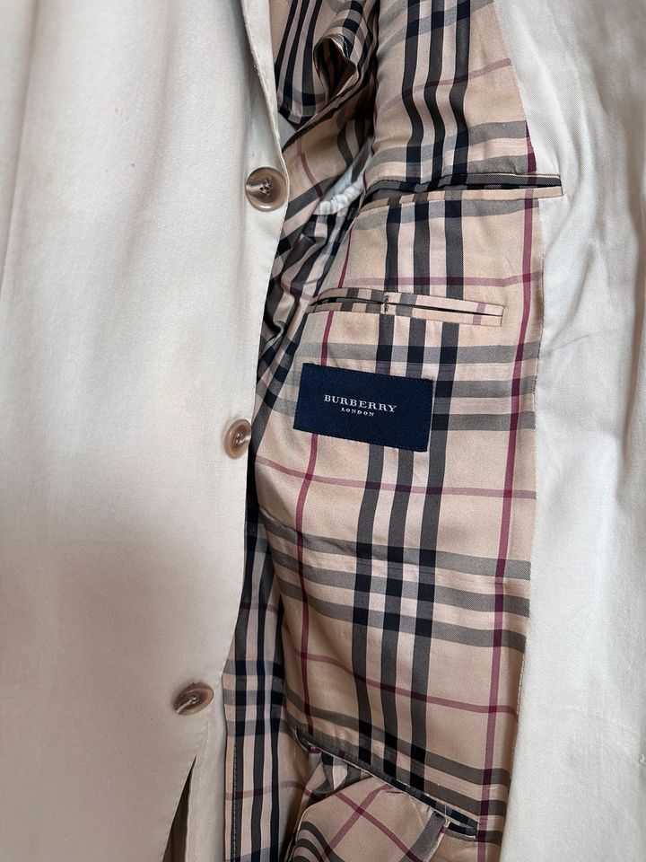 Original Burberry Herren Sakko Jacket Gr 50 beige Vintage in Köln