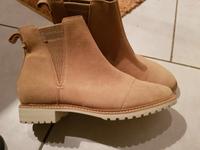 Stiefelette Stiefel NEU v. Toms echtes Leder Gr. 38,5 Niedersachsen - Neu Wulmstorf Vorschau