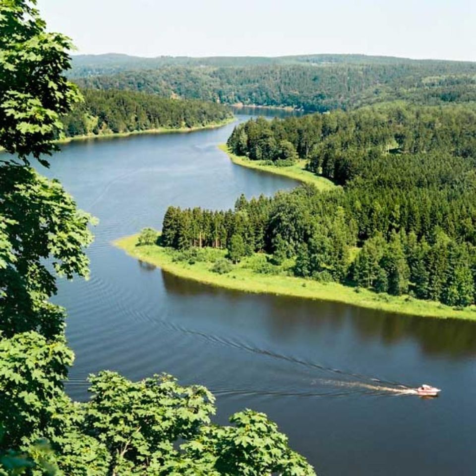 Hotel Seeblick Saalburg Urlaub am Thüringer Wald. Meer Reise in Saalburg-Ebersdorf