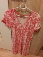 Longshirt Tunika pink Blumen Größe 48 Hessen - Kassel Vorschau