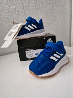 Neue Baby Adidas Schuhe in blau Größe 19 Nordrhein-Westfalen - Lübbecke  Vorschau